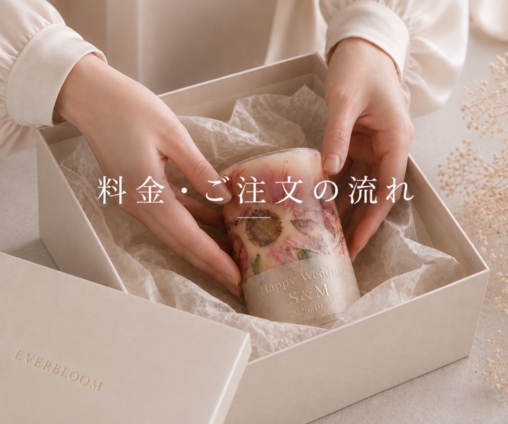 料金・ご注文の流れ